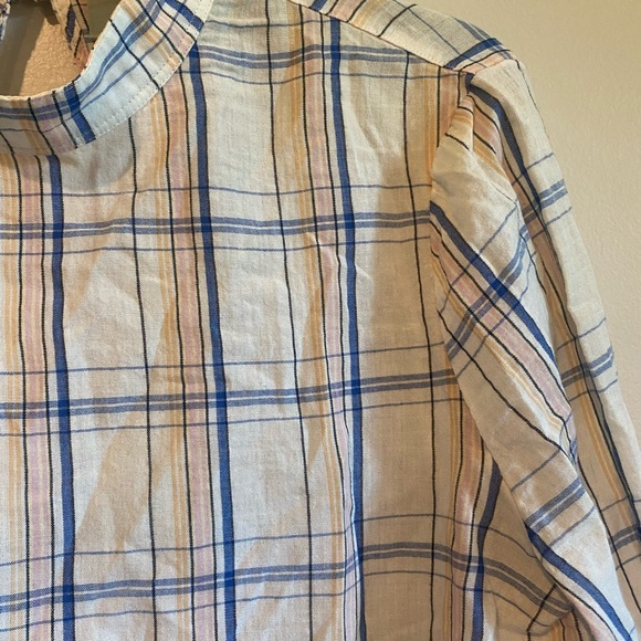 Anthropologie Maeve Sava Plaid Swing Top - Picture 4 of 8
